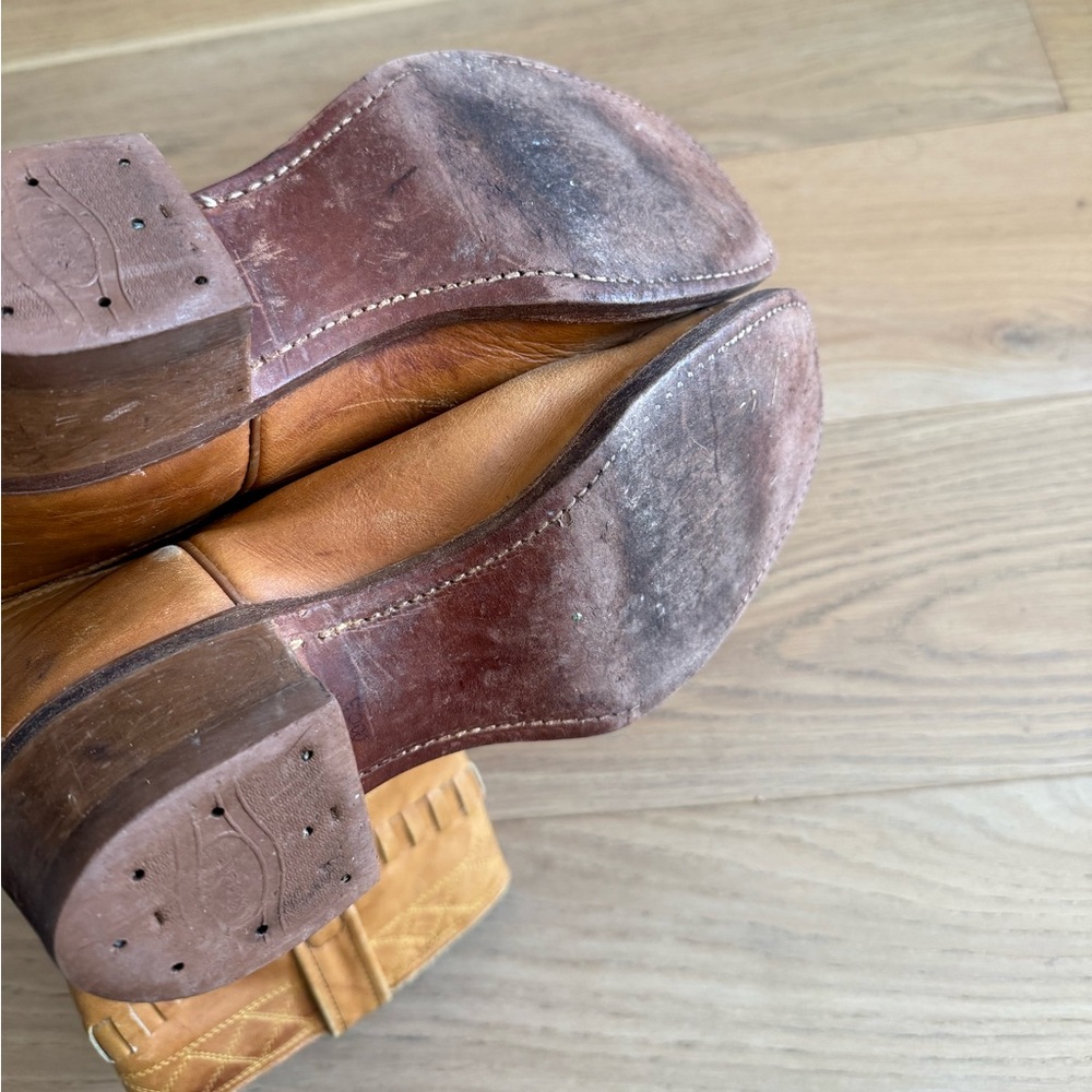 Vintage Leather Women's Boots - Picture 4 of 6